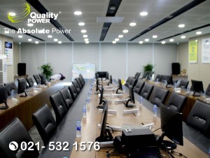 Rental Sound System supported by Quality Power Meeting at PT Samsung, Jakarta, 03 August 2017.